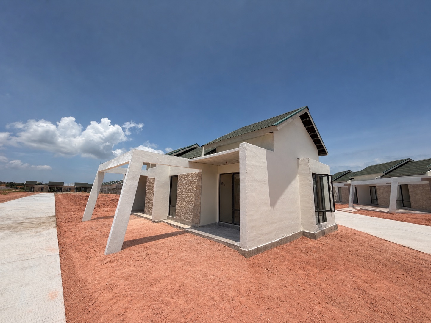 Housing development project in Batam, Indonesia